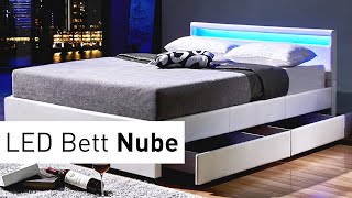 LED Bett Nube Montagevideo [upl. by Dinesh492]