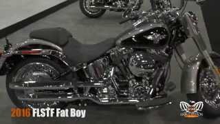 New 2016 Harley Davidson FLSTF FatBoy Motorcycle [upl. by Yram]