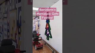 Benidorms Indoor Market Gets Festive 🥳🎄🛍️ benidorm mercaloix [upl. by Rilda]