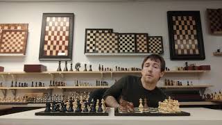 Standard American Staunton Chess Set Review [upl. by Albright781]