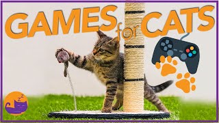 CAT GAMES 7in1 Interactive Videos for Cats SQUIRRELS  LASERS  MORE [upl. by Eentroc]