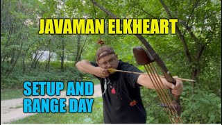 Javaman Elkheart Longbow Full Setup and Range Day [upl. by Watts]