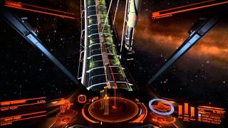 Elite Dangerous  System Kappa Tucanae  Location Skiff Port [upl. by Enicar]