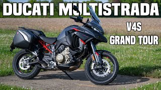 2024 Ducati Multistrada V4S Grand Tour Review  The complete Tall Tourer [upl. by Kilar]