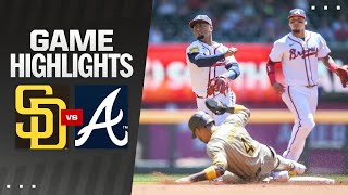 Padres vs Braves Game 2 Highlights 52024  MLB Highlights [upl. by Kelcey]