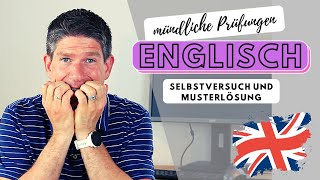 Mündliche Abiturprüfung Englisch  Beispiel und Musterlösung  1 Prüfungsteil  Abitur 2024 [upl. by Ahsiem505]