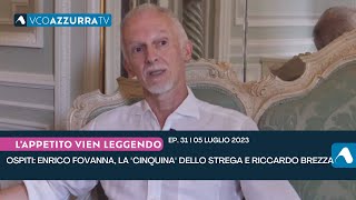 Enrico Fovanna ospite a Lappetito Vien Leggendo Estate  p31 05 luglio 2023 [upl. by Montgomery]