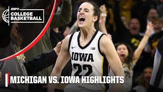 HISTORY MADE 👑 Michigan Wolverines vs Iowa Hawkeyes  Full Game Highlights [upl. by Fruma]