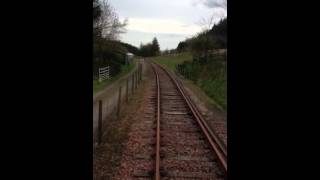 Cab ride in RB004 on Waverley Route at Whitrope [upl. by Annert]