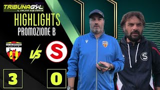 Promozione B Highlights Vigor Montecosaro Settempeda [upl. by Rehpotsirhcnhoj]