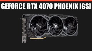 Видеокарта Gainward GeForce RTX 4070 Phoenix GS [upl. by Llen]