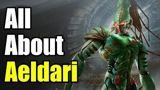 Aeldari Civilization A Complete History  Warhammer 40k Lore [upl. by Raouf111]