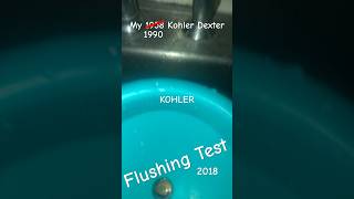 My 1990 Kohler Dexter Urinal Flushing [upl. by Lutim61]