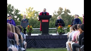 Denison University Class of 2028 Induction [upl. by Caylor]