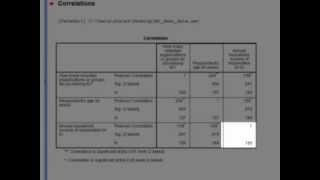 SPSS Tutorials Correlation Coefficients [upl. by Concepcion]