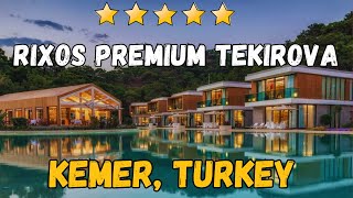 Hotel Rixos Premium Tekirova Kemer Turkey AllInclusive Resort [upl. by Devinne632]