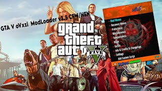 GTA V oVxzi ModLoader v35 CFWHEN [upl. by Bozovich]