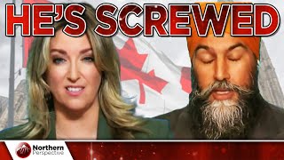 Jagmeet DESTROYS NDP Party on National Television  Gets EVISCERATED by Vassy Kapelos [upl. by Drahnreb]