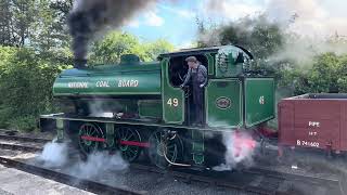 Tanfield Railway Legends Of Industry 2024 [upl. by Norreg]