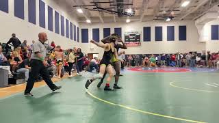 Brayden Stallings RHHS Vs Arick Smith BRUN  138 lbs [upl. by Yelnoc]