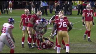 2011 NFC Championship Giants vs 49ers Highlights [upl. by Urina]