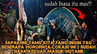 CAMPING HOROR SUDAH BIASA TIDUR DI HUTAN BAPAK INI INGIN TAU HORORNYA LOKASI ANGKER INI MALAH KABUR [upl. by Noxid201]