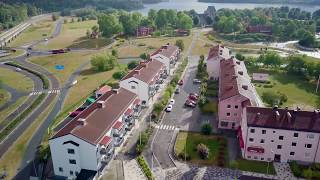 Short drone highlights of Vallentuna Sweden [upl. by Moretta]