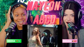 NAYEON quotABCDquot MV  “ABCDquot Performance Video reaction [upl. by Gorges696]