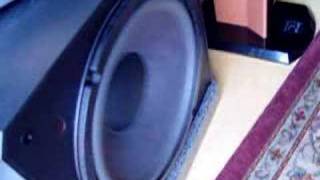 18 inch Velodyne Subwoofer and Matrix Revolutions Bass [upl. by Esiuole411]