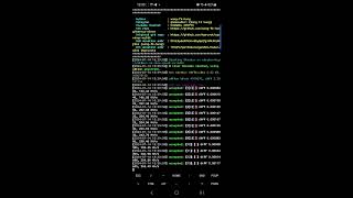 MINERE USANDO CPUMINER E TERMUXMINER VIA USERLAND [upl. by Omarr305]