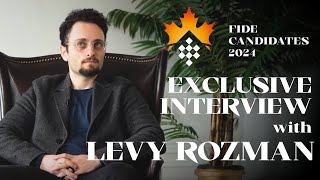 Interview with Levy Rozman  FIDE Candidates [upl. by Bowyer]