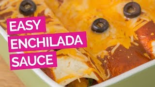 Easy Enchilada Sauce Recipe [upl. by Olia232]