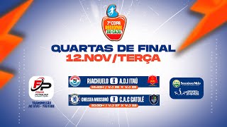 QUARTAS DE FINAL 7ª COPA REGIONAL DO CAJU – SEVERIANO MELORN  1214 [upl. by Aray]