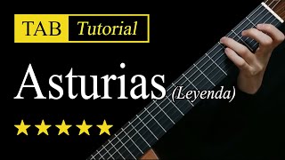 Asturias  Guitar Lesson  TAB [upl. by Whit266]