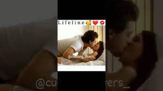 Best romantic couple kissing hugging amp cuddling in bed relationship goals [upl. by Aicirtap]