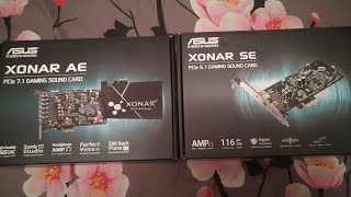 Xonar SE VS Xonar AE [upl. by Arihsat]