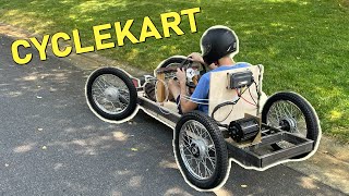 Building an electric CYCLEKART [upl. by Valina]