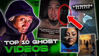 Top 10 GHOST Videos So SCARY Youll Have GRAVY PANTS  Nukes Top 5  REACTION [upl. by Orlene]