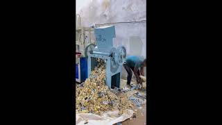 PU Foam Waste Recycling Machine [upl. by Aynahs]