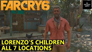 Far Cry 6 Lorenzos Children Locations  All 7  Seeds of Love Quest [upl. by Golightly]