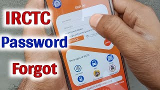 IRCTC password forgot  How to recover IRCTC user id and Password  Irctc forget password [upl. by Nawtna]