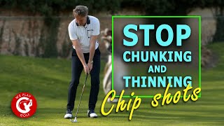 How to hit chip shots around the green with 58 or 60 degree wedge [upl. by Maegan]