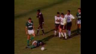 Cusparada de Neto em José Aparecido de Oliveira no jogo contra o Palmeiras em 1991 [upl. by Montano]