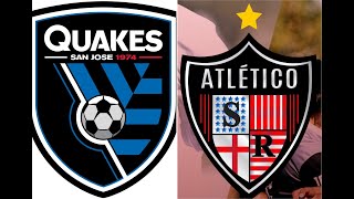 MLS NEXT U14 08 SJ Quakes vs Atletico Santa Rosa [upl. by Zanlog]