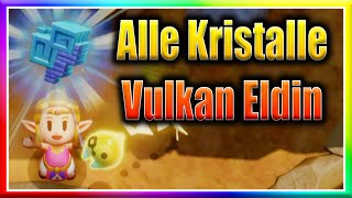 Alle wundersame Kristalle Vulkan Eldin  Zelda Echoes of Wisdom [upl. by Naihtniroc]