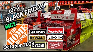 2024 BLACK FRIDAY SALES AT HOME DEPOT [upl. by Mazman]