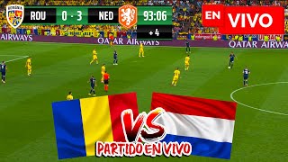 🔴 RUMANIA VS PAISES BAJOS PARTIDO EN VIVO  EUROCOPA 2024 EN DIRECTO  ROMANIA VS HOLANDA LIVE MATCH [upl. by Shaya679]