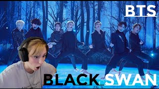 BTS  Black Swan  Live Performance in The Late Late Show  REACTION [upl. by Notlef]