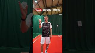 2 Ways To Improve Your Deception In Badminton shorts [upl. by Lledniw]