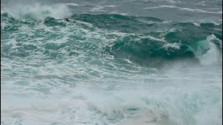 HEAVY PADDLE OUT ATTEMPT AT HUGE SCOTTISH REEF SLAB [upl. by Karita]